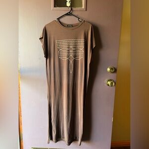 Boot Stitch Tshirt Dress - Size M